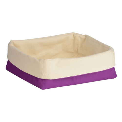 Premier Housewares Bread Basket, Purple/Cream
