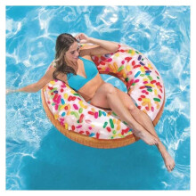 Intex 56263 Sprinkling Donut Inflatable Mattress for the Pool and Beach
