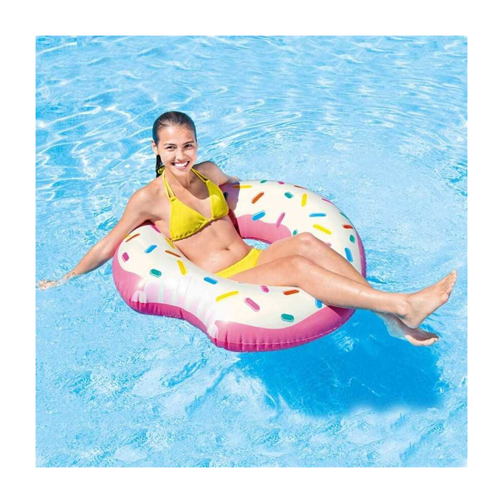 Intex 56265 Donut Tube Inflatable Mattress for the Pool