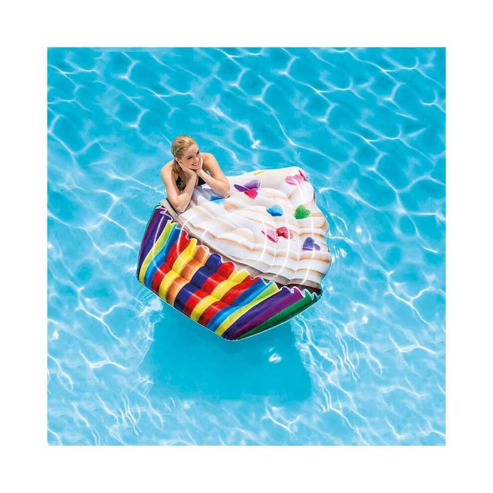 Intex 58770 Cupcake Mat Floating Mattress for the Pool or Beach