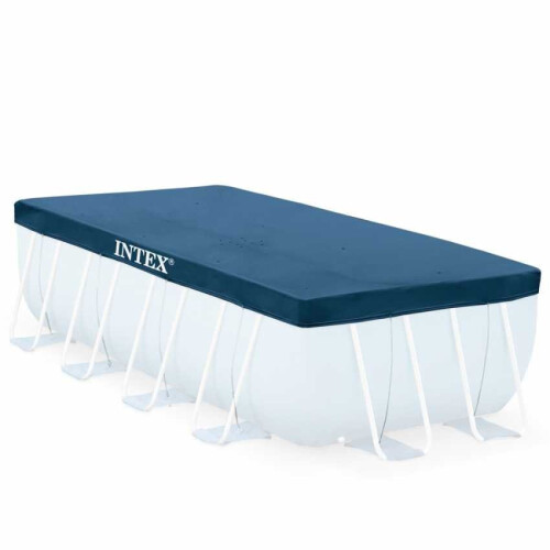 Intex 28037 Universal Cover for Rectangular Above Ground Pools 4x2m on ...