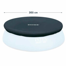 Intex 28021 Universal Cover for Round Above Ground Pools 305cm