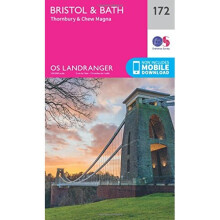 Landranger (172) Bristol & Bath, Thornbury & Chew Magna (OS Landranger Map)