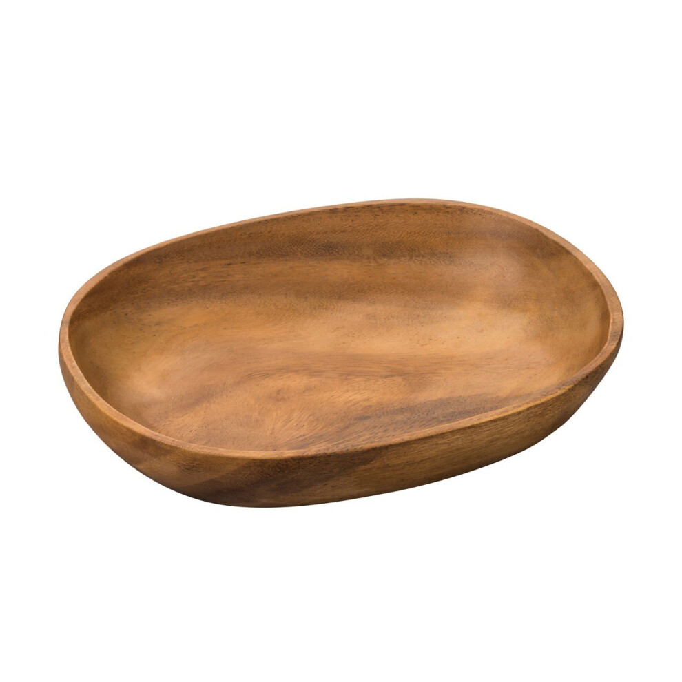 Socorro Serving Dish, Acacia Wood, Natural