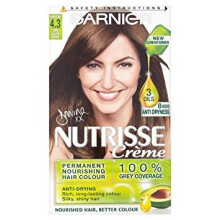 garnier nutrisse creme 4.3 dark golden brown