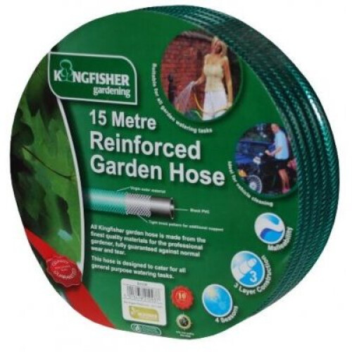 Kingfisher 15m Standard Garden Hose