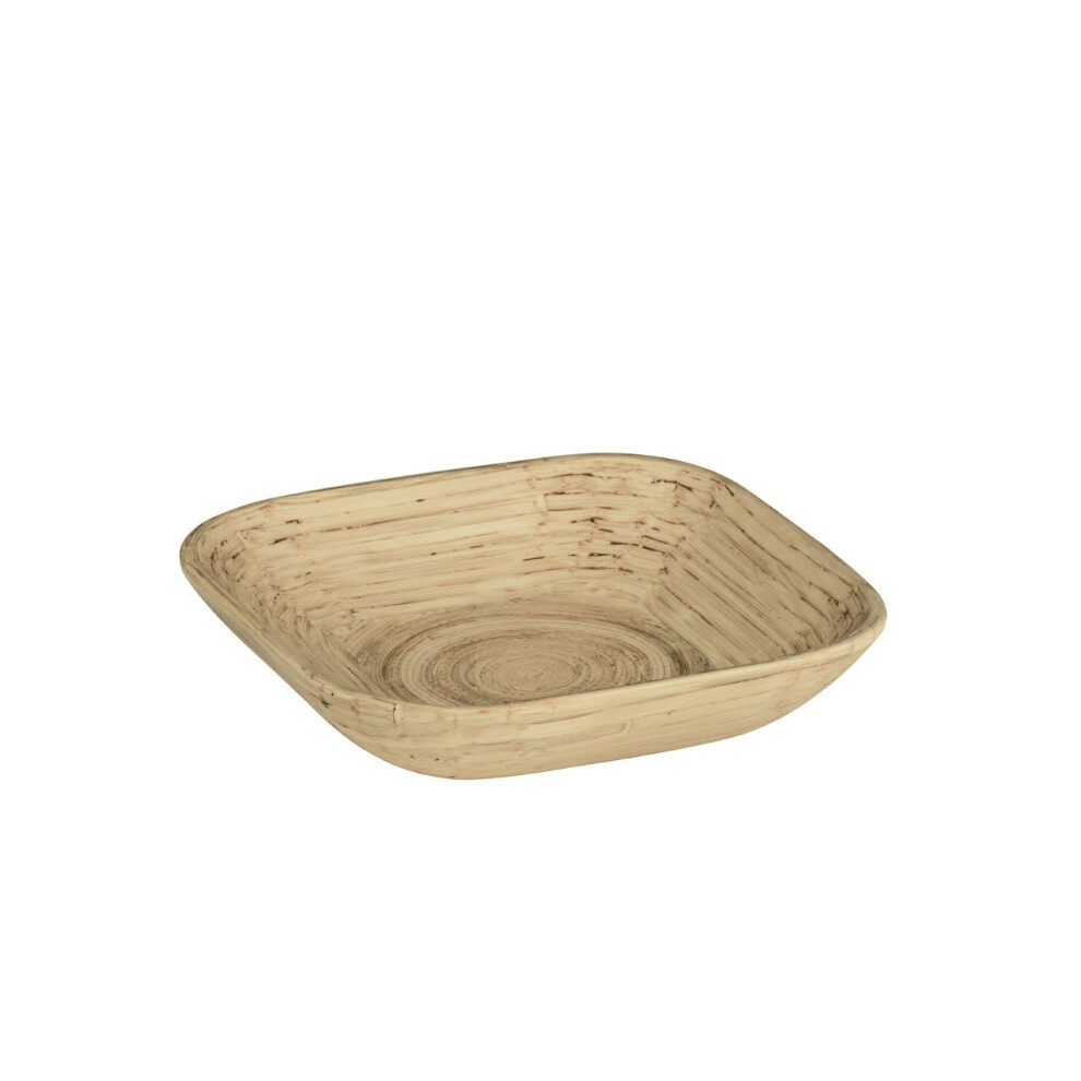Premier Housewares Kyoto Spun Bamboo Bowl, Natural