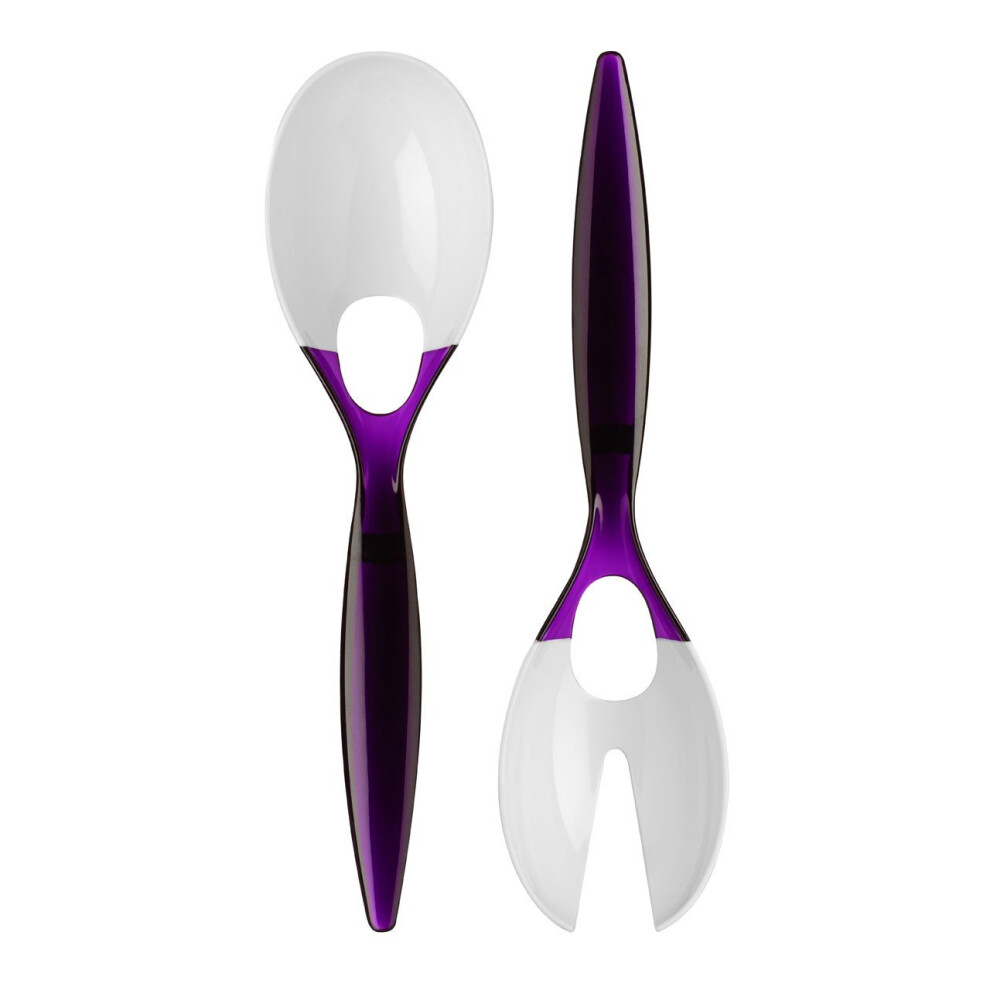 Salad Servers - Set of 2, Purple