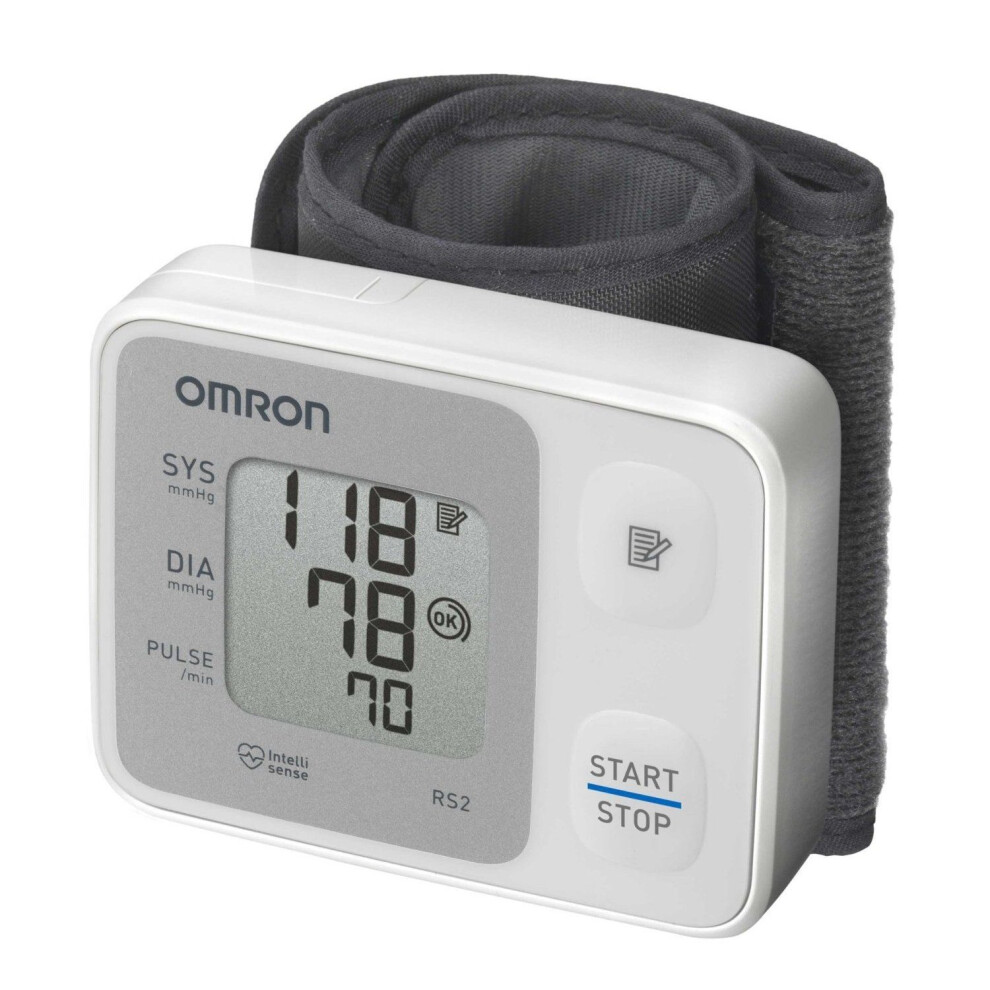 Omron RS2 Automatic Intellisense Digital Wrist Blood Pressure Monitor