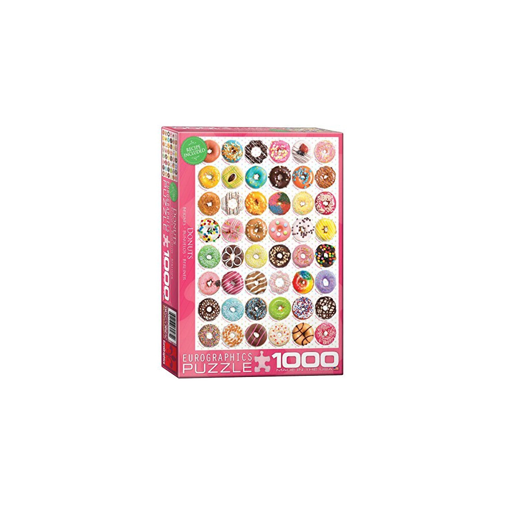 Eurographics Donuts Jigsaw Puzzle (1000-Piece)