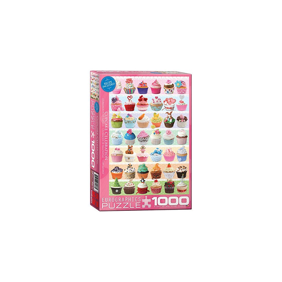 EuroGraphics Cupcake Celebration Puzzle (1000-Piece)