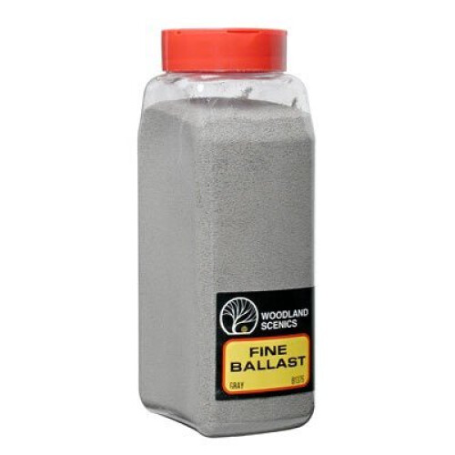 Fine Ballast Shaker, Gray/50 cu. in.