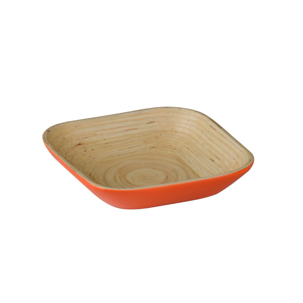 Kyoto Spun Bamboo Bowl, Orange