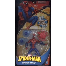 Spiderman Spider-Man (Red/Blue) Swing or Stick Zip Line Action Figure by Marvel
