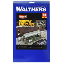 Walthers Inc. Set de intrare de metrou cu Builds 2 modele complete