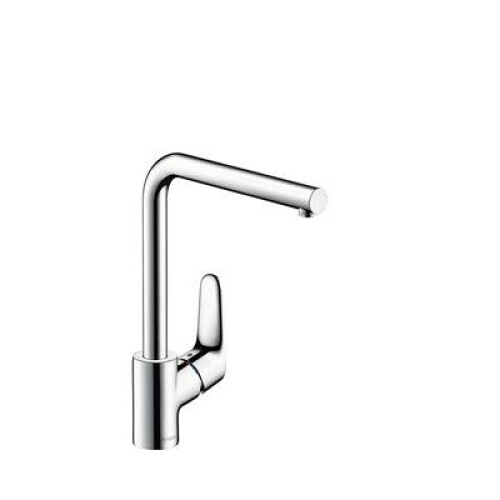 Hansgrohe hansgrohe Focus kitchen tap 280 with selectable swivel range and L-spout, chrome