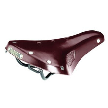 Fahrradsattel BROOKS B17 S Classic - Braun - Damen - Edelstahl-Nieten - Stahl-Sattelgestell