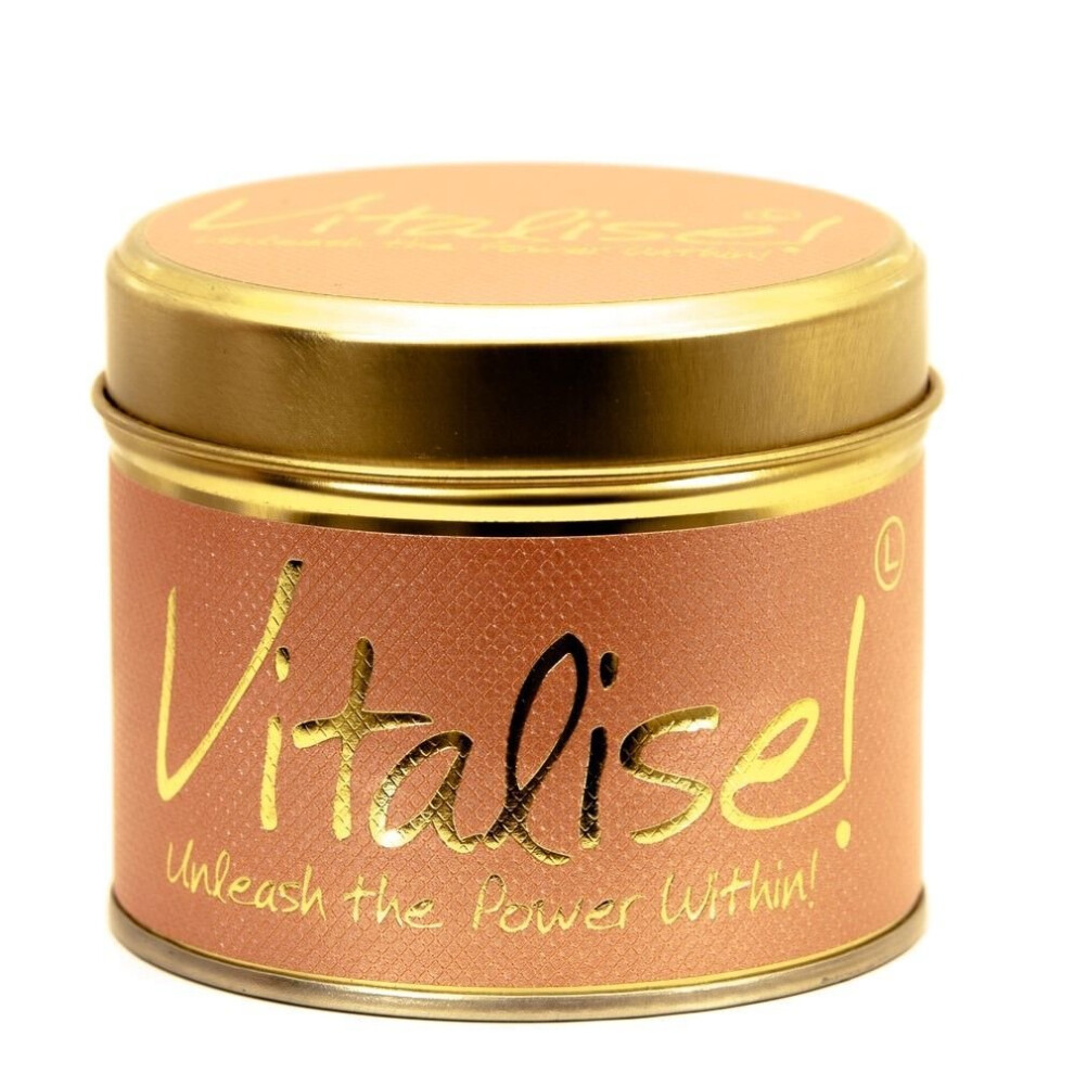 Lily Flame Candle in a Tin - Vitalise!