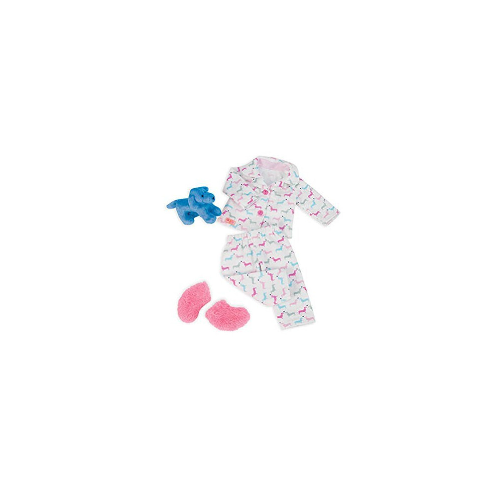 Our Generation Dolls Counting Puppies Dog Print PJS Outfit for Dolls, 18"