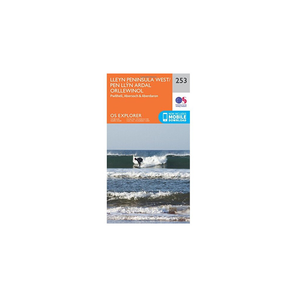 OS Explorer Map (253) Lleyn Peninsula West