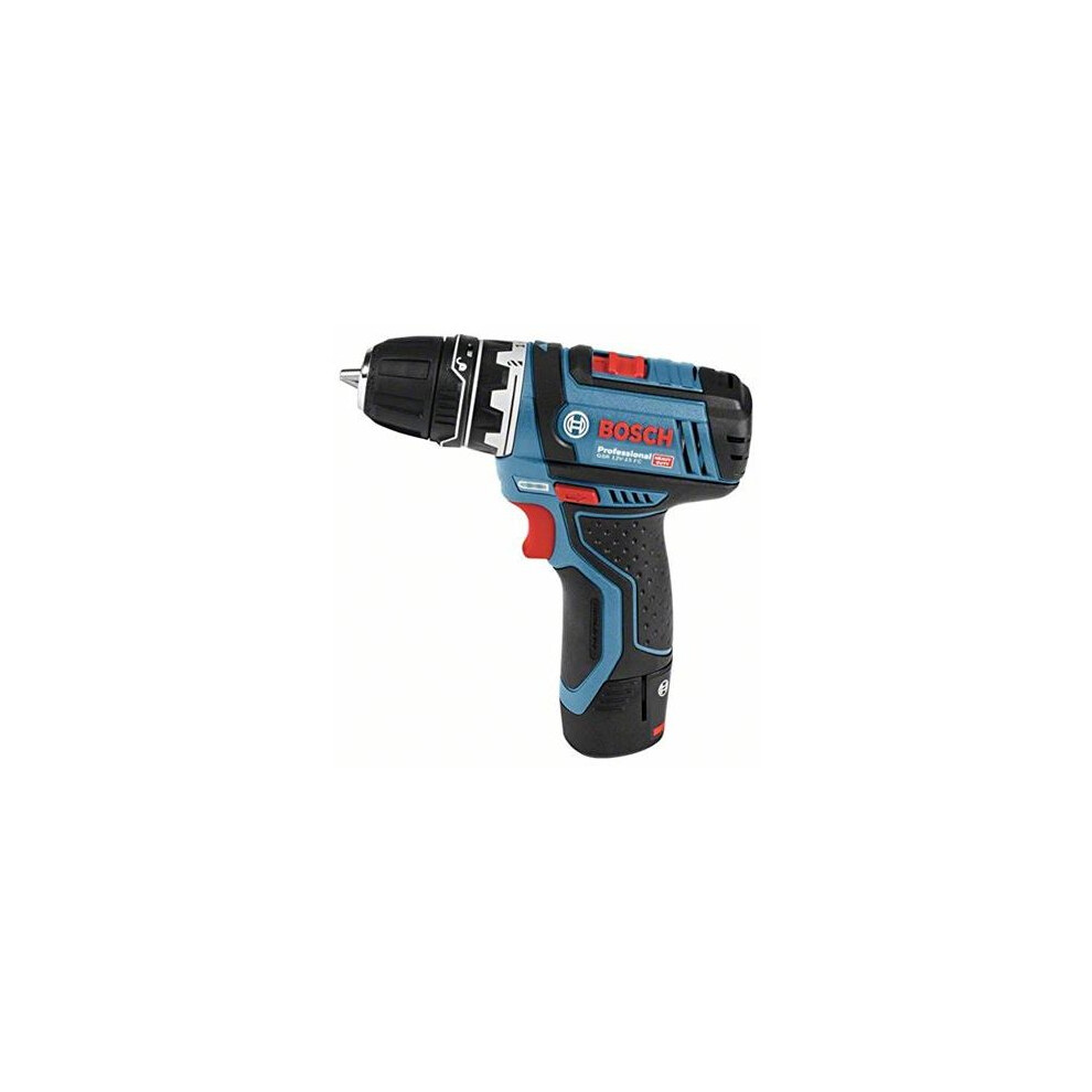 Bosch Professional GSR 12V-15 FC Cordless Drill Driver + GFA-12B Drill Chuck Adapter (Without Battery and Charger) - L-Boxx