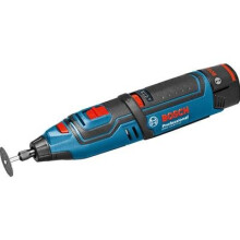 Bosch Professional GRO 12V-35 Cordless Rotary Multi-Tool with Two 12 V 2.0 Ah Lithium-Ion Batteries - L-Boxx