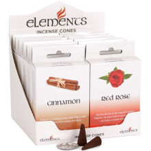 12 Packs of Elements Incense Cones Miixed Fragrances