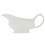 Premier Housewares Embossed Porcelain Sauce Server, White 1
