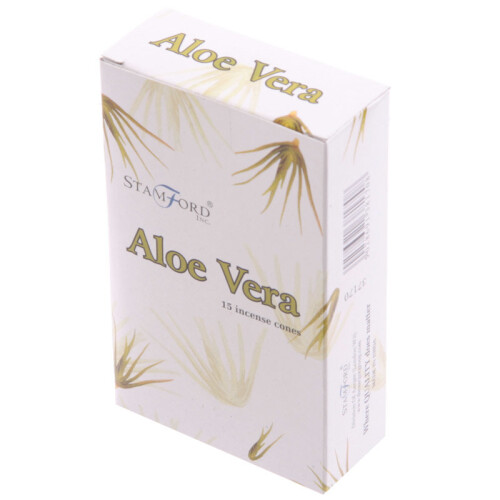 Stamford Hex Incense Cones - Aloe Vera 2