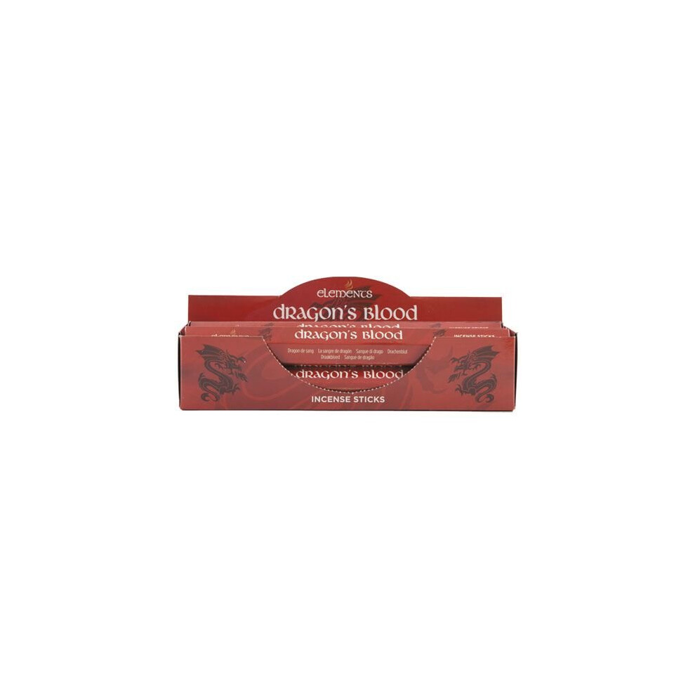 6 Packs of Elements Dragon's Blood Incense Sticks