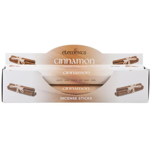 6 Packs of Elements Cinnamon Incense Sticks
