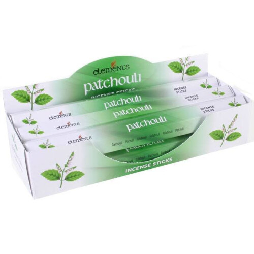 6 Packs of Elements Patchouli Incense Sticks