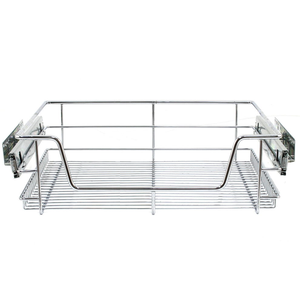 (Pack of 2) KuKoo Kitchen Pull Out Storage Baskets - 600mm