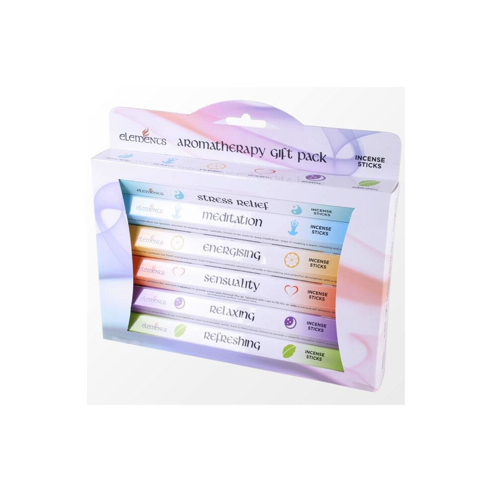 Elements Aromatherapy Fragrances Incense Stick Gift Pack