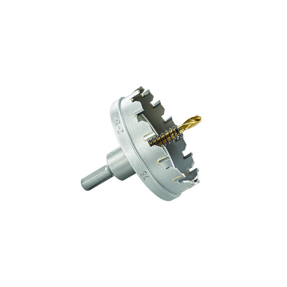 Starrett SM75 Metal Hole saw, Stainless Steel Sheet, 75 mm