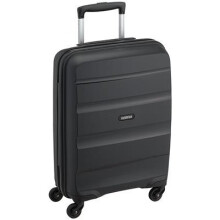 American Tourister Bon Air 4 Wheel Suitcase, Black (BLACK), S (55cm-31,5L)