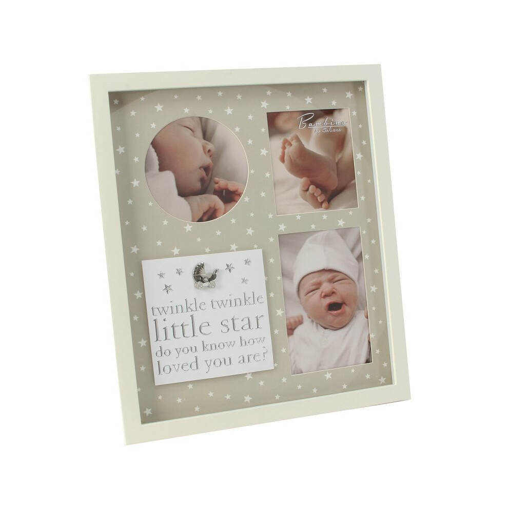 Bambino By Juliana MDF Collage Frame Twinkle Twinkle