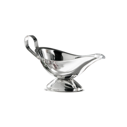 Premier Housewares Gravy Boat, 8 oz - Stainless Steel