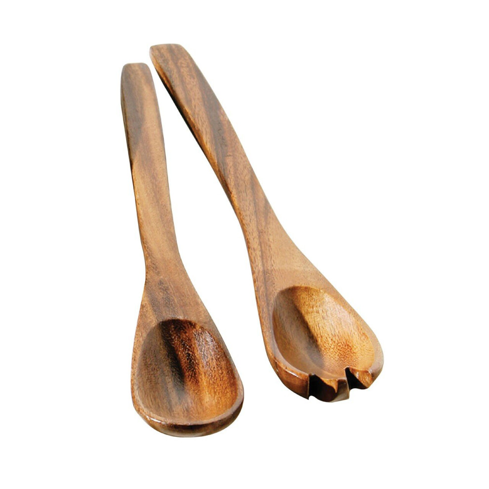 Acacia Wood Salad Servers - Set of 2
