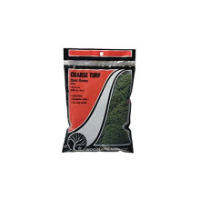 Woodland Scenics Dunkelgrner grober Rasen in einer Tasche