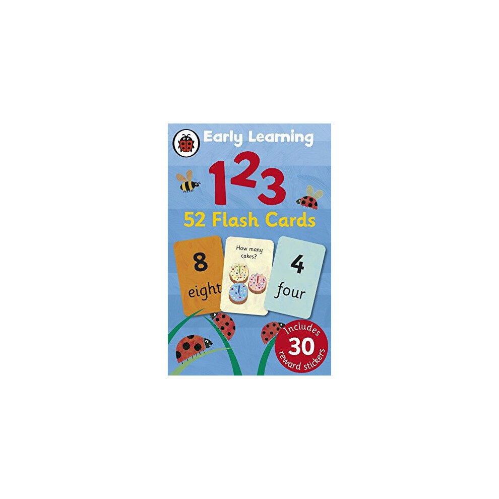Ladybird Early Learning: 123 flash cards