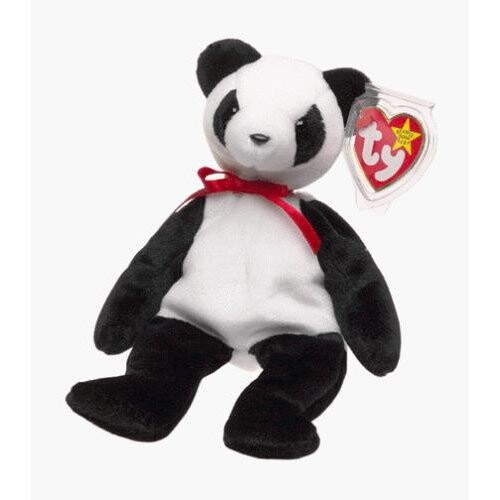 Ty Ty Beanie Babies - Fortune the Panda Bear