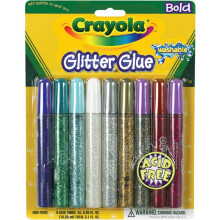 Crayola Glitter Glue, 9-Count