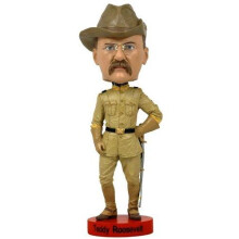 Royal Bobbles Teddy Roosevelt 26e President van de VS Verzamelaars Bobblehead Standbeeld