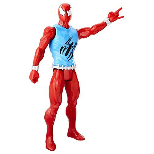 Spiderman Marvel Spider-Man Titan Hero Series Scarlet Spider Figure