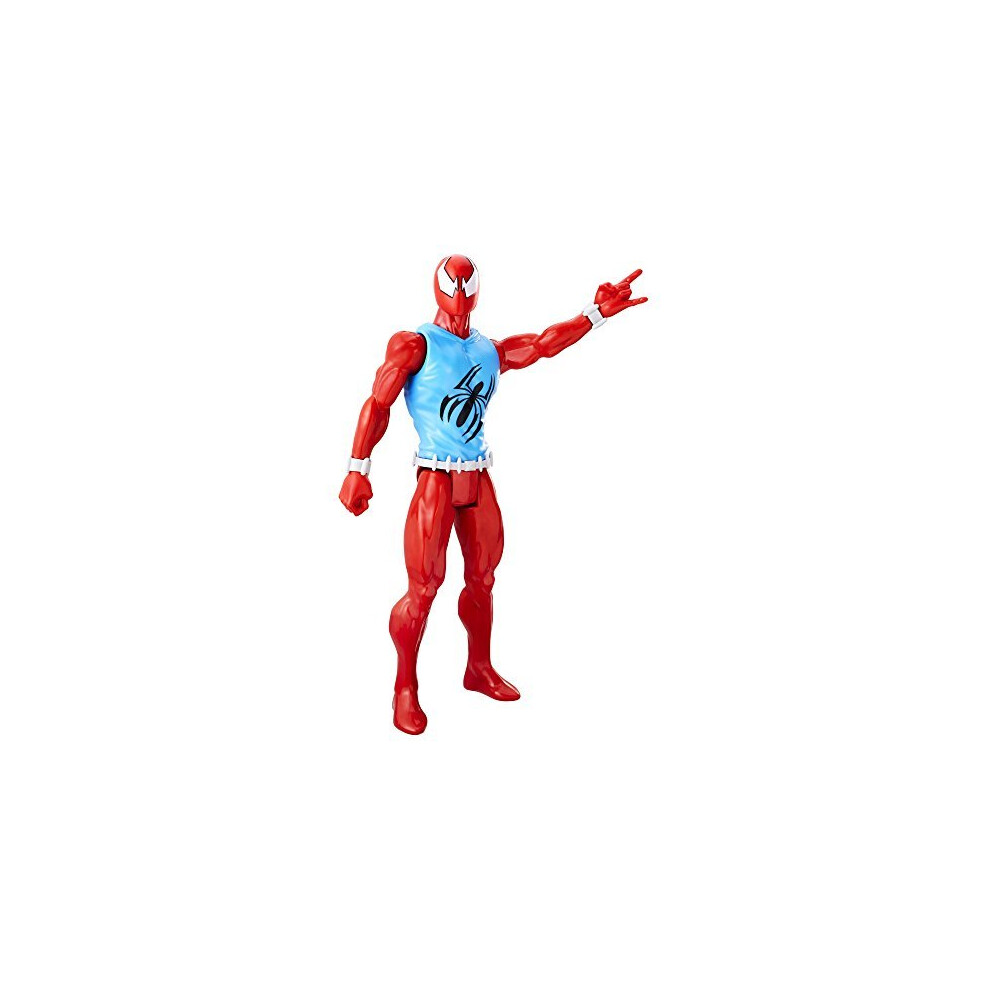 Spiderman Marvel Spider-Man Titan Hero Series Scarlet Spider Figure