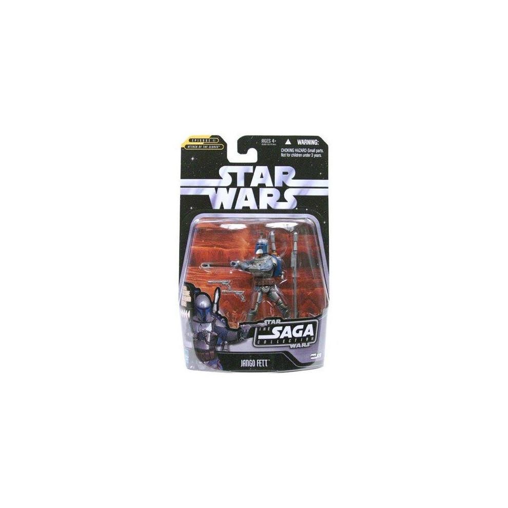 Hasbro Star Wars - The Saga Collection Episode Ii Attack Of The Clones - Basic Figure - Jango Fett