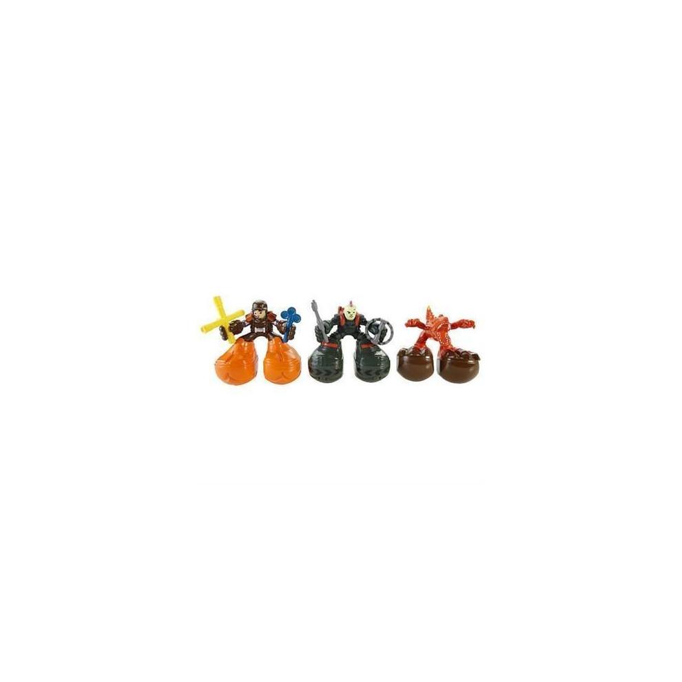 Matchbox Big Boots 3-Pack Figure Set - DINO RAIDERS