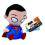 Funko Funko Mopeez: Batman vs Superman - Superman Plush 1
