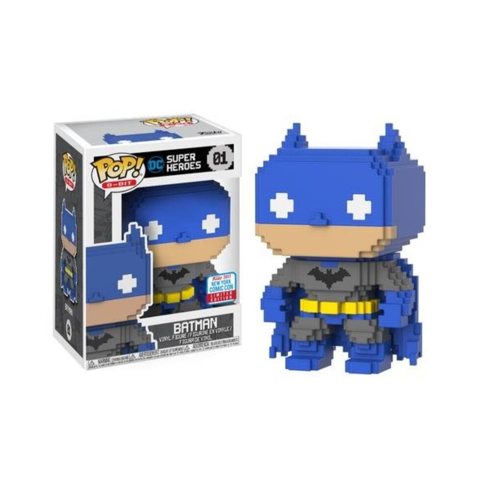 Funko Pop! 8-Bit #01 DC Heroes Batman (2017 Fall Convention Exclusive)